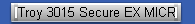 Troy 3015 Secure EX MICR
